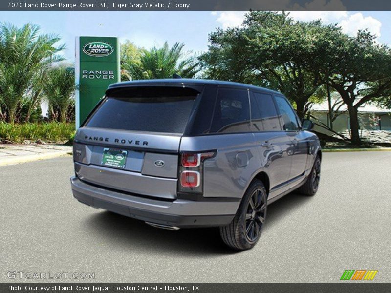 Eiger Gray Metallic / Ebony 2020 Land Rover Range Rover HSE