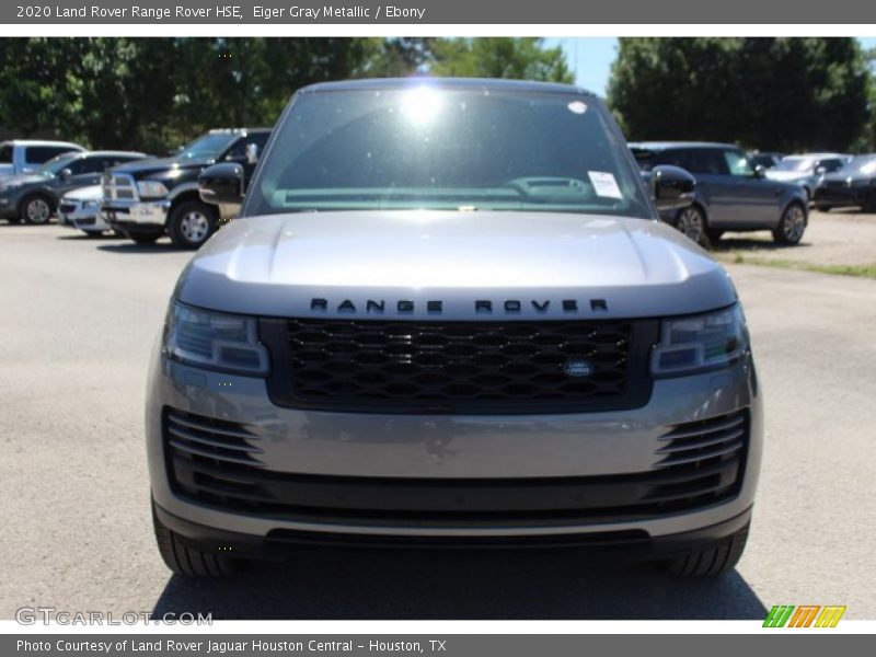Eiger Gray Metallic / Ebony 2020 Land Rover Range Rover HSE