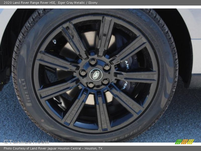 Eiger Gray Metallic / Ebony 2020 Land Rover Range Rover HSE