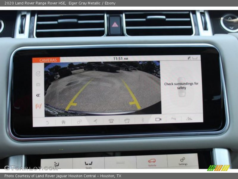 Eiger Gray Metallic / Ebony 2020 Land Rover Range Rover HSE