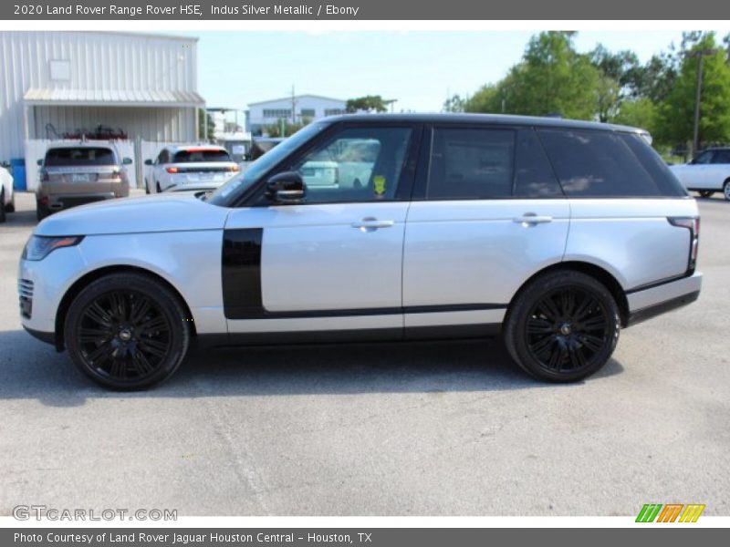 Indus Silver Metallic / Ebony 2020 Land Rover Range Rover HSE