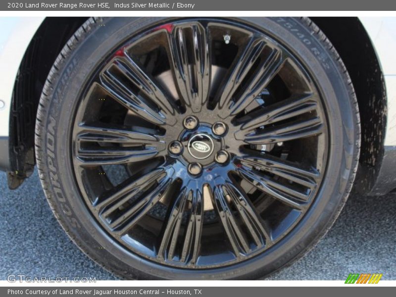 Indus Silver Metallic / Ebony 2020 Land Rover Range Rover HSE