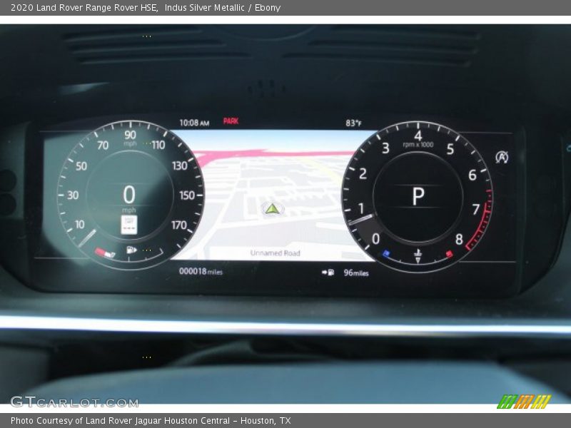 Indus Silver Metallic / Ebony 2020 Land Rover Range Rover HSE