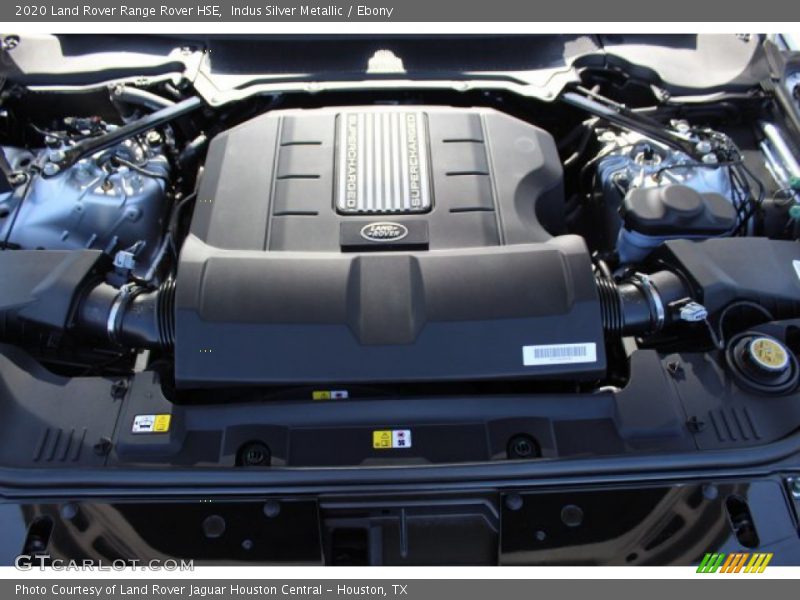 Indus Silver Metallic / Ebony 2020 Land Rover Range Rover HSE