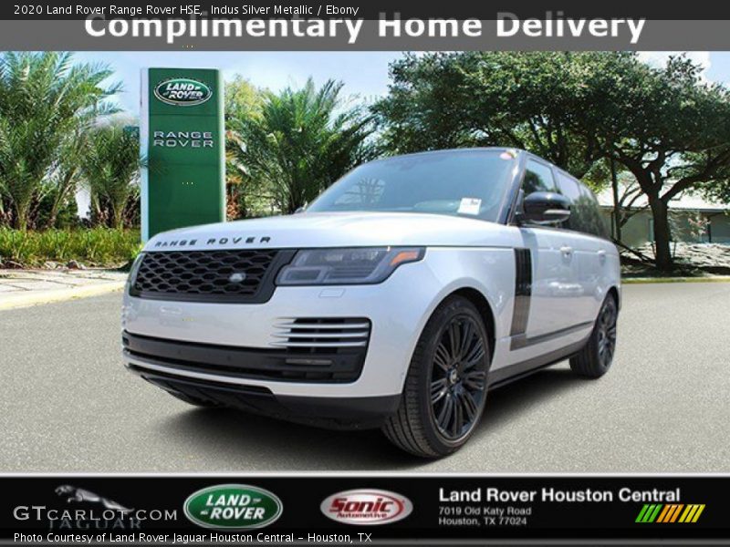 Indus Silver Metallic / Ebony 2020 Land Rover Range Rover HSE