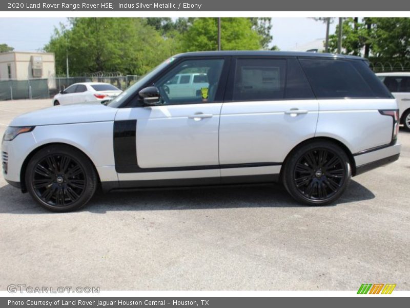 Indus Silver Metallic / Ebony 2020 Land Rover Range Rover HSE