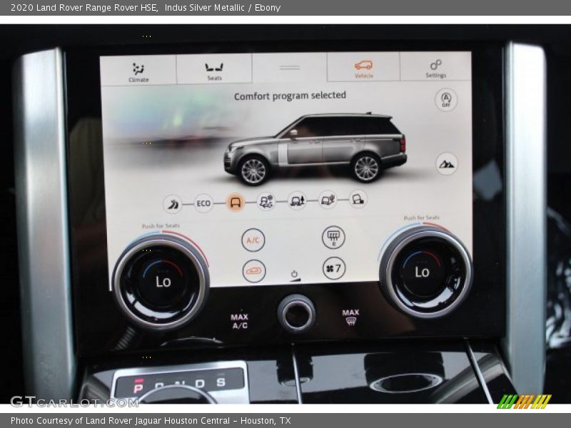 Indus Silver Metallic / Ebony 2020 Land Rover Range Rover HSE