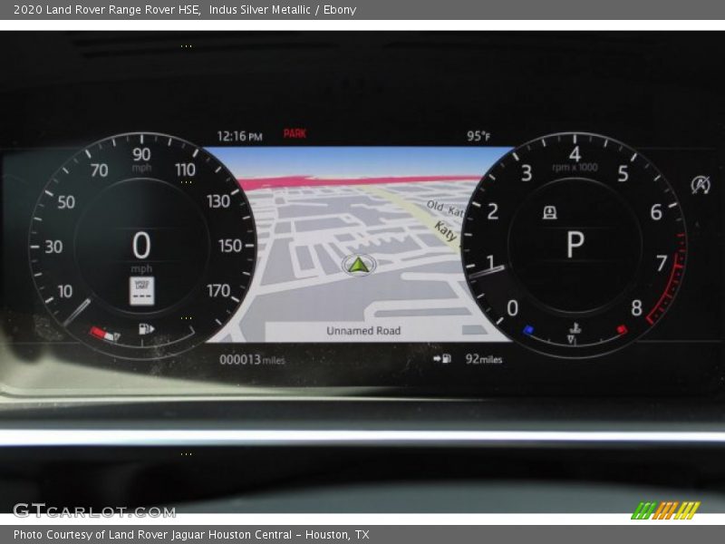 Indus Silver Metallic / Ebony 2020 Land Rover Range Rover HSE