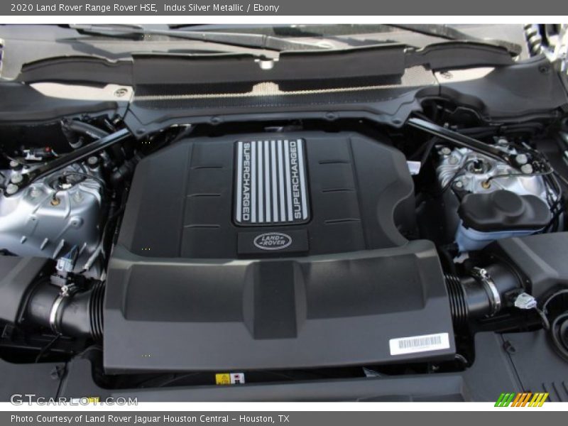 Indus Silver Metallic / Ebony 2020 Land Rover Range Rover HSE