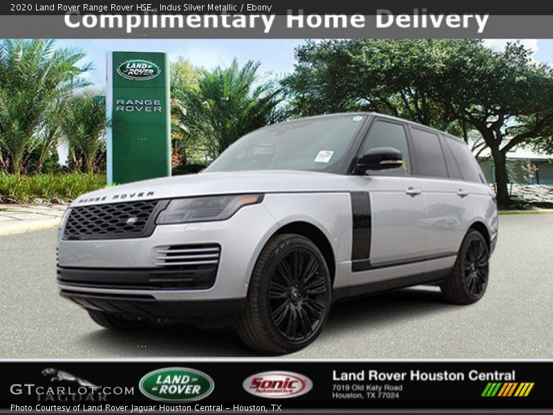 Indus Silver Metallic / Ebony 2020 Land Rover Range Rover HSE