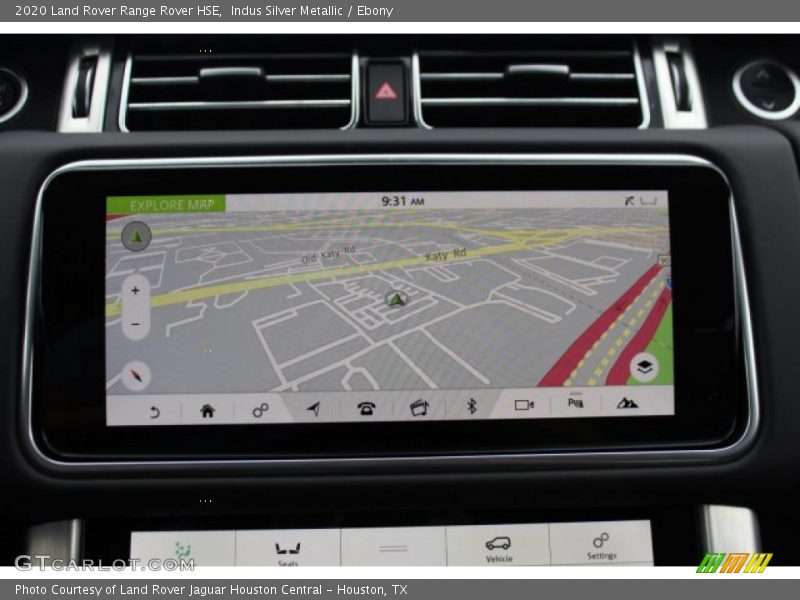 Indus Silver Metallic / Ebony 2020 Land Rover Range Rover HSE