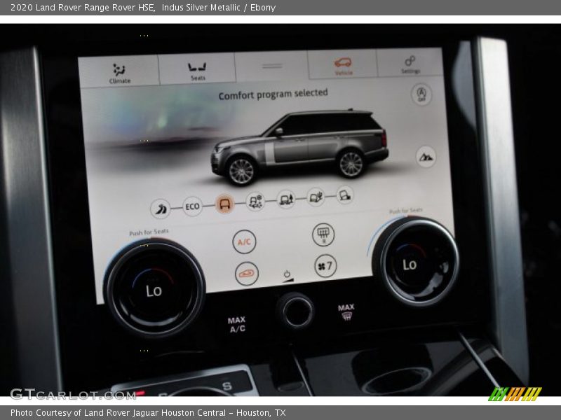 Indus Silver Metallic / Ebony 2020 Land Rover Range Rover HSE