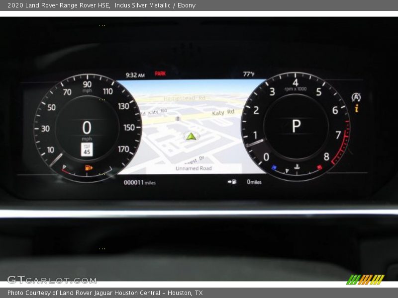 Indus Silver Metallic / Ebony 2020 Land Rover Range Rover HSE