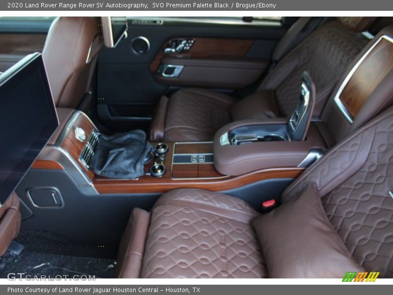 Rear Seat of 2020 Range Rover SV Autobiography