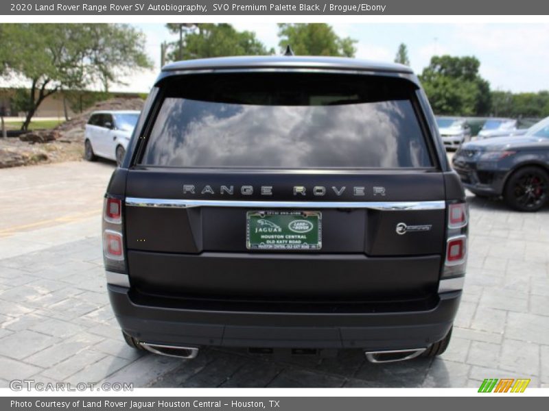 SVO Premium Palette Black / Brogue/Ebony 2020 Land Rover Range Rover SV Autobiography