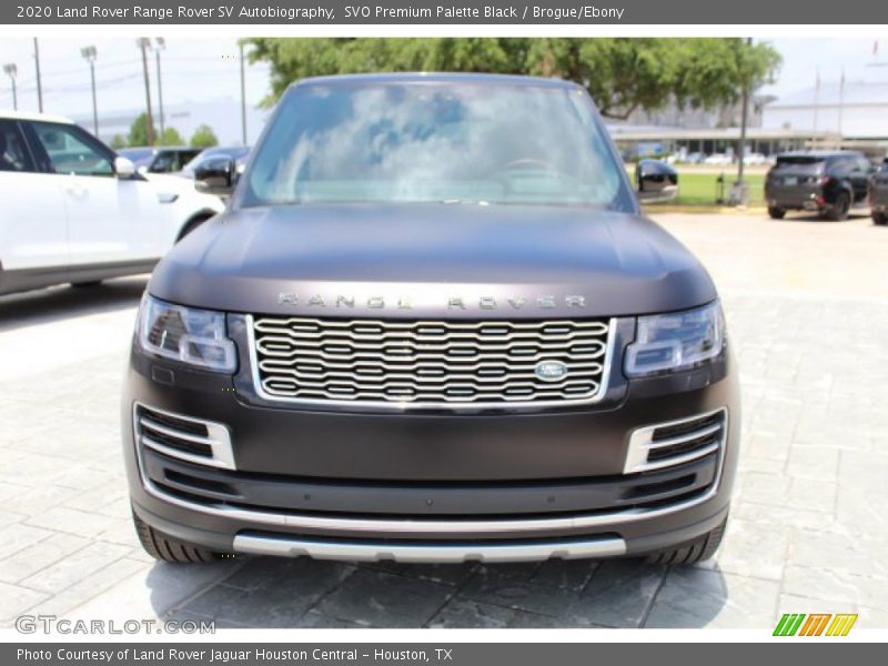 SVO Premium Palette Black / Brogue/Ebony 2020 Land Rover Range Rover SV Autobiography