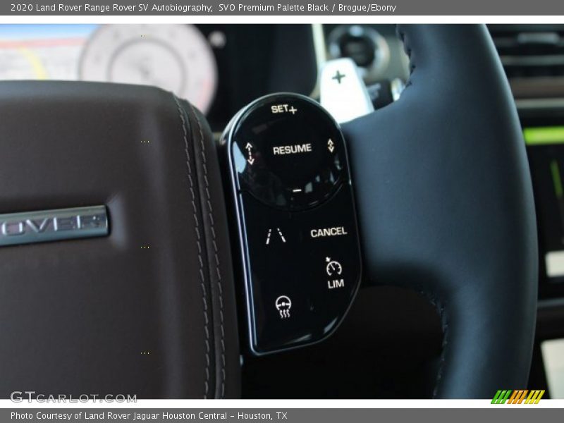  2020 Range Rover SV Autobiography Steering Wheel