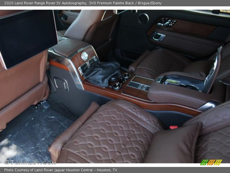 Rear Seat of 2020 Range Rover SV Autobiography