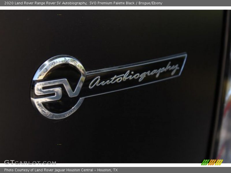  2020 Range Rover SV Autobiography Logo