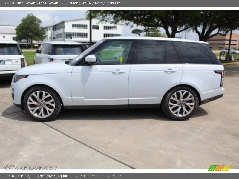 Yulong White / Ivory/Espresso 2020 Land Rover Range Rover HSE