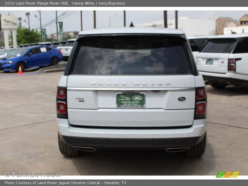 Yulong White / Ivory/Espresso 2020 Land Rover Range Rover HSE