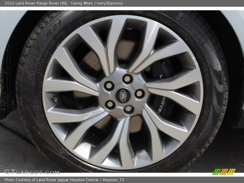 Yulong White / Ivory/Espresso 2020 Land Rover Range Rover HSE