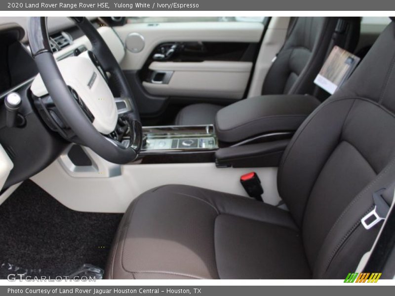 Yulong White / Ivory/Espresso 2020 Land Rover Range Rover HSE