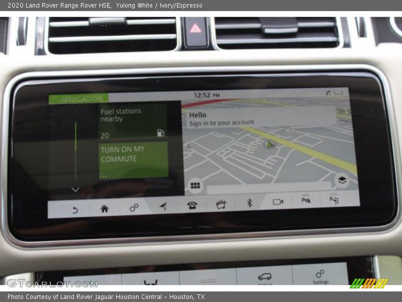 Yulong White / Ivory/Espresso 2020 Land Rover Range Rover HSE