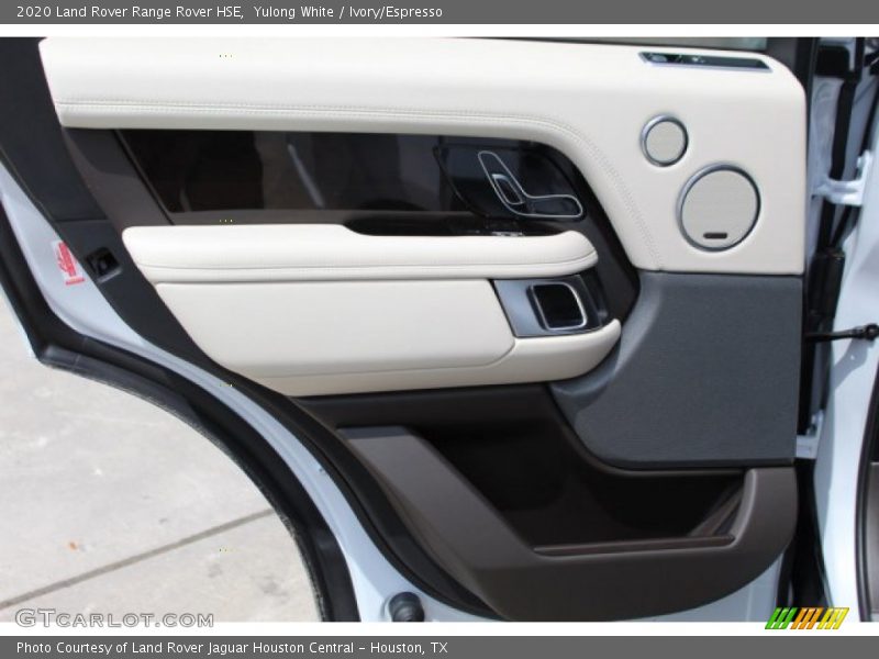 Yulong White / Ivory/Espresso 2020 Land Rover Range Rover HSE