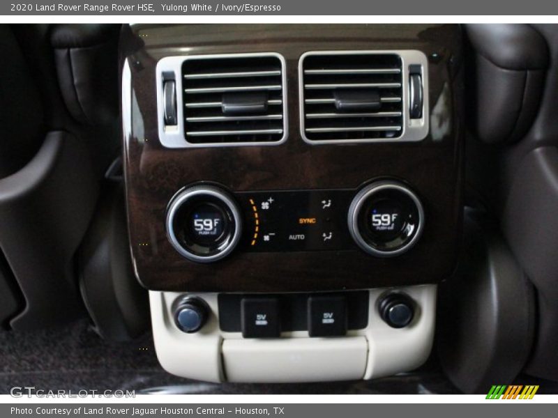 Yulong White / Ivory/Espresso 2020 Land Rover Range Rover HSE