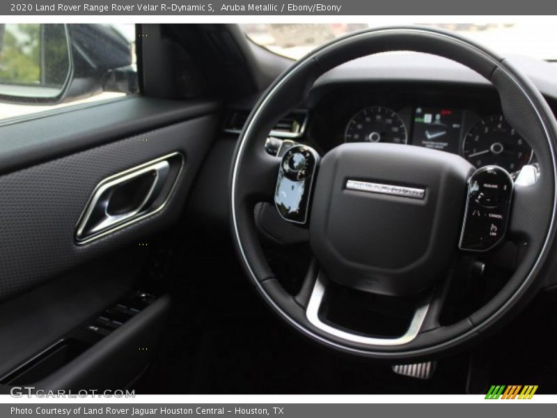 Aruba Metallic / Ebony/Ebony 2020 Land Rover Range Rover Velar R-Dynamic S