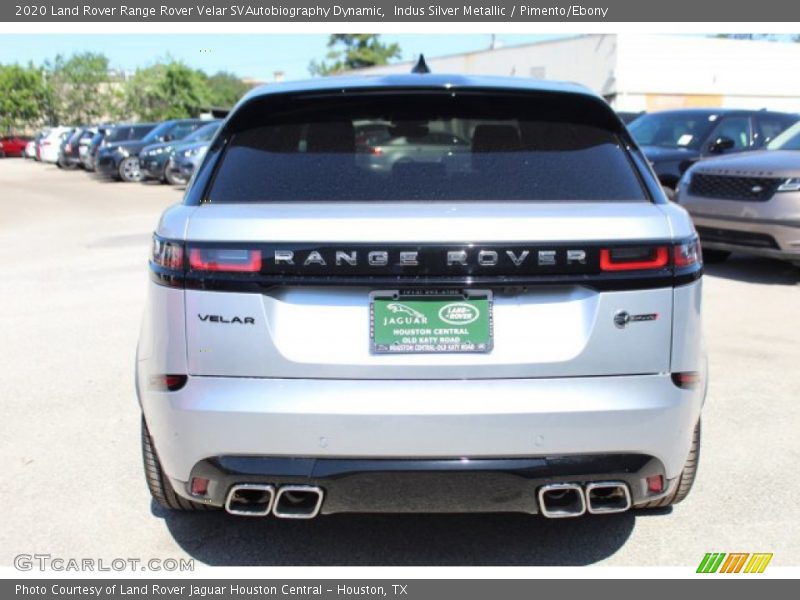 Indus Silver Metallic / Pimento/Ebony 2020 Land Rover Range Rover Velar SVAutobiography Dynamic