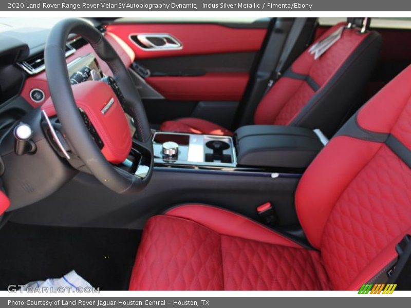 Front Seat of 2020 Range Rover Velar SVAutobiography Dynamic