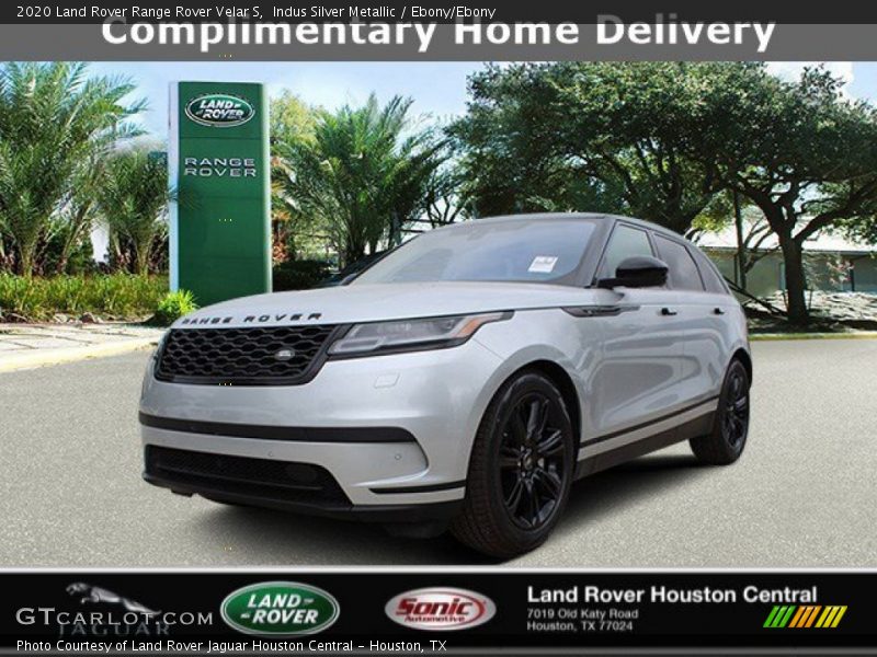 Indus Silver Metallic / Ebony/Ebony 2020 Land Rover Range Rover Velar S