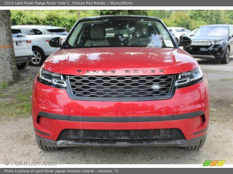 Firenze Red Metallic / Ebony/Ebony 2020 Land Rover Range Rover Velar S