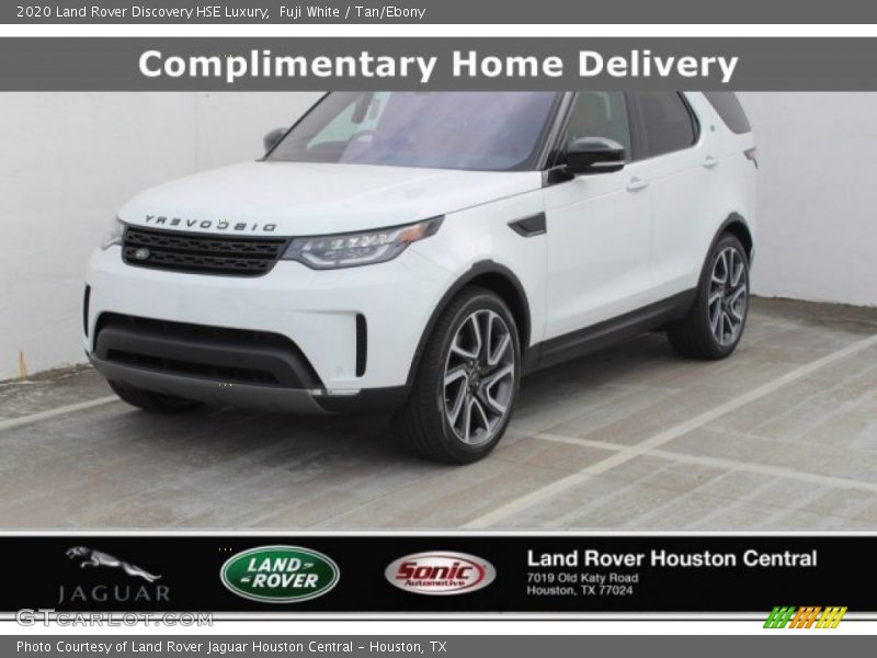 Fuji White / Tan/Ebony 2020 Land Rover Discovery HSE Luxury