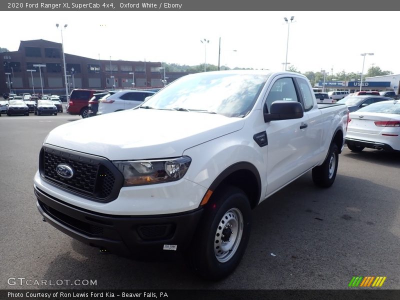 Oxford White / Ebony 2020 Ford Ranger XL SuperCab 4x4