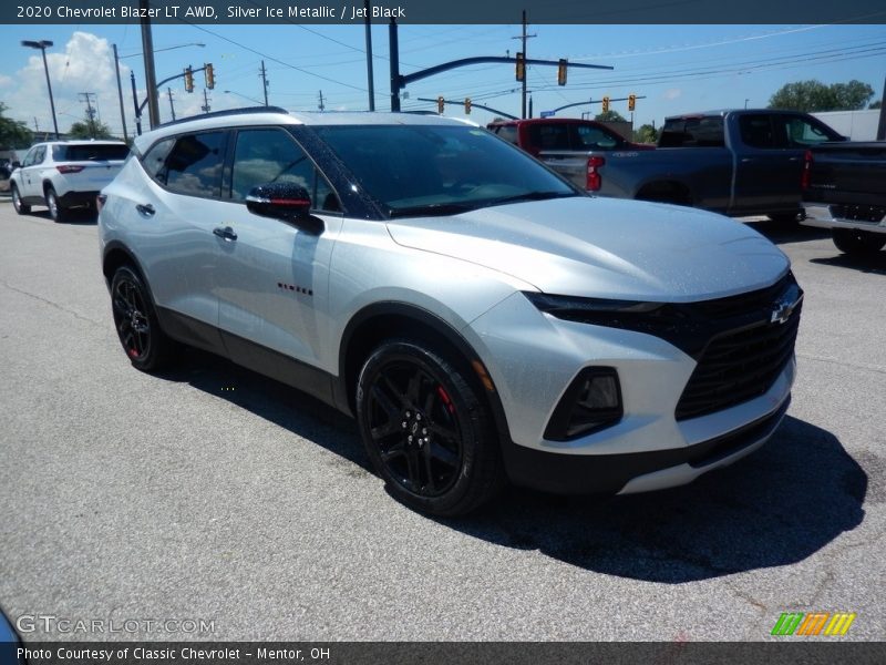 Silver Ice Metallic / Jet Black 2020 Chevrolet Blazer LT AWD