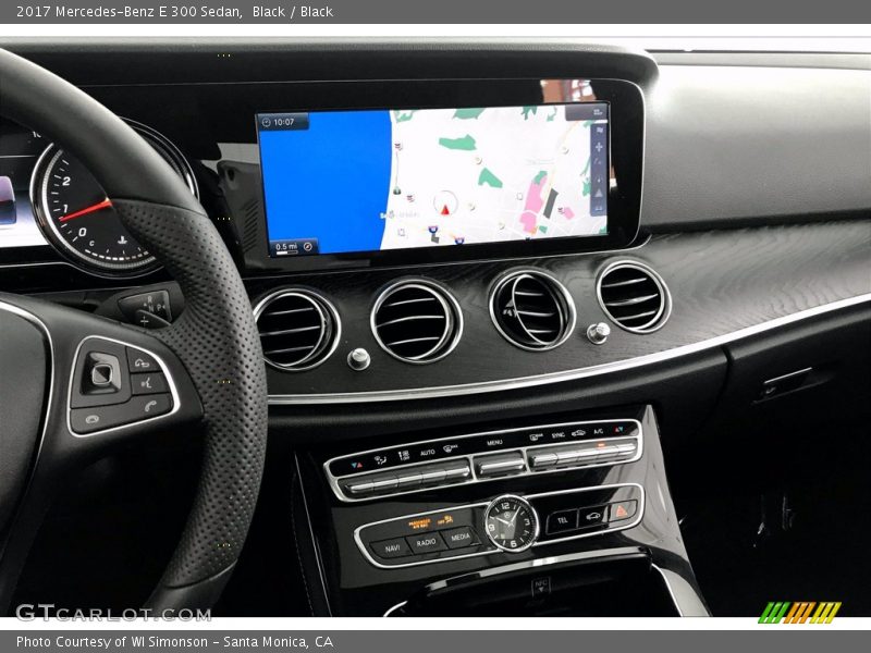 Black / Black 2017 Mercedes-Benz E 300 Sedan