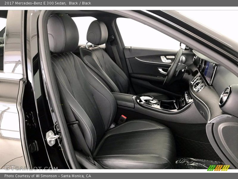 Black / Black 2017 Mercedes-Benz E 300 Sedan