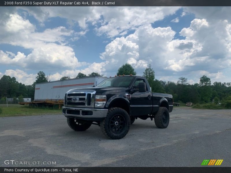 Front 3/4 View of 2008 F350 Super Duty XLT Regular Cab 4x4