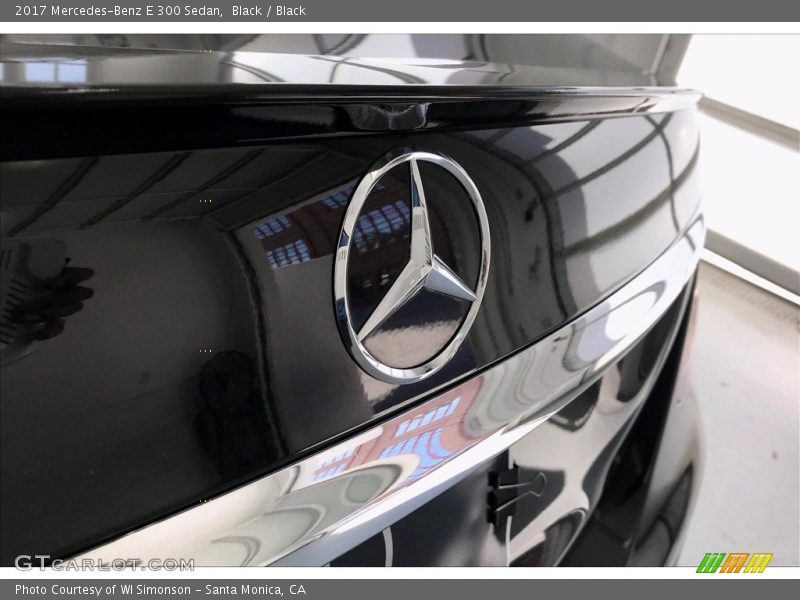 Black / Black 2017 Mercedes-Benz E 300 Sedan