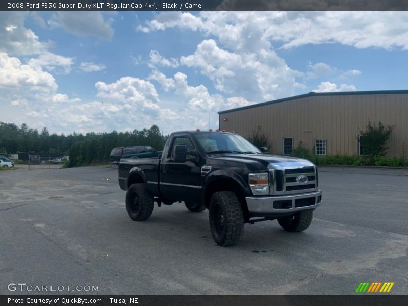  2008 F350 Super Duty XLT Regular Cab 4x4 Black