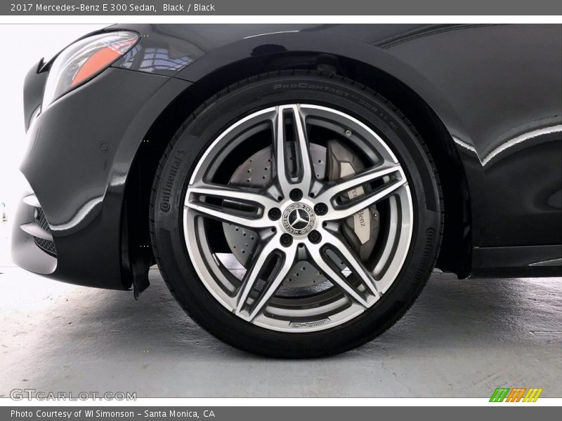 Black / Black 2017 Mercedes-Benz E 300 Sedan