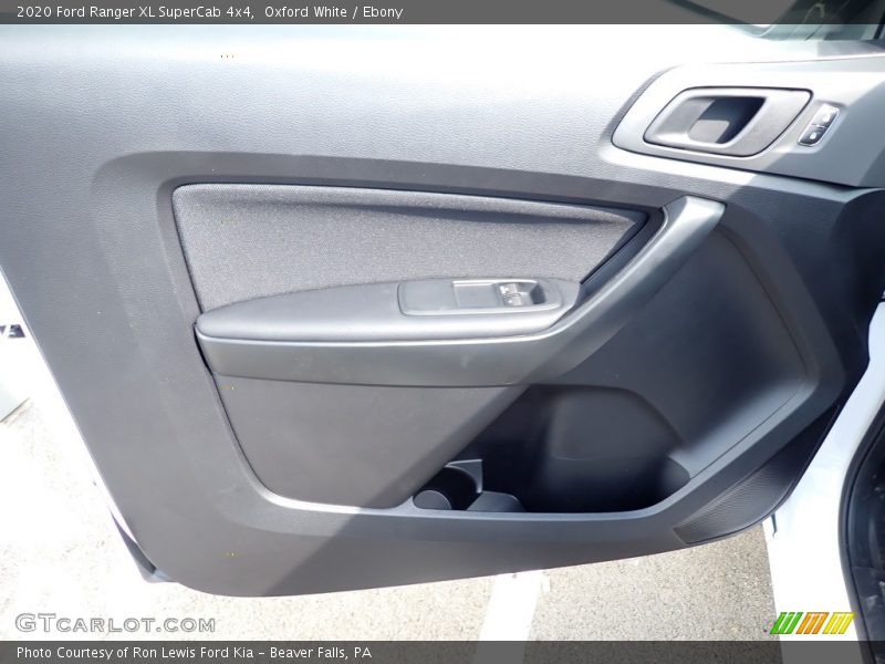 Oxford White / Ebony 2020 Ford Ranger XL SuperCab 4x4