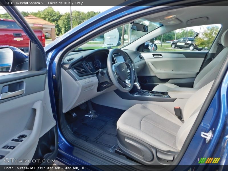 Lakeside Blue / Gray 2018 Hyundai Sonata SE