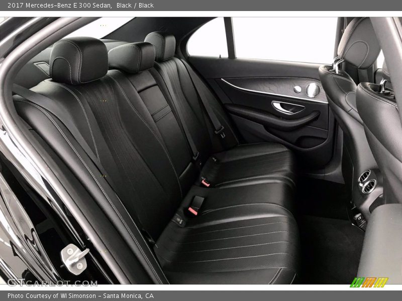 Black / Black 2017 Mercedes-Benz E 300 Sedan