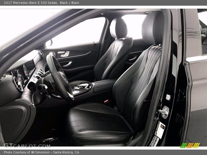 Black / Black 2017 Mercedes-Benz E 300 Sedan
