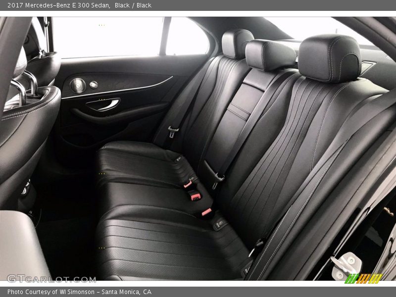 Black / Black 2017 Mercedes-Benz E 300 Sedan