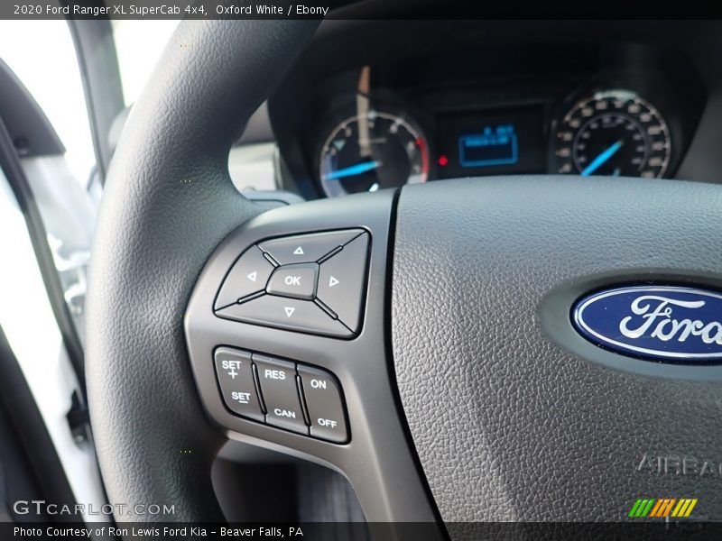 2020 Ranger XL SuperCab 4x4 Steering Wheel